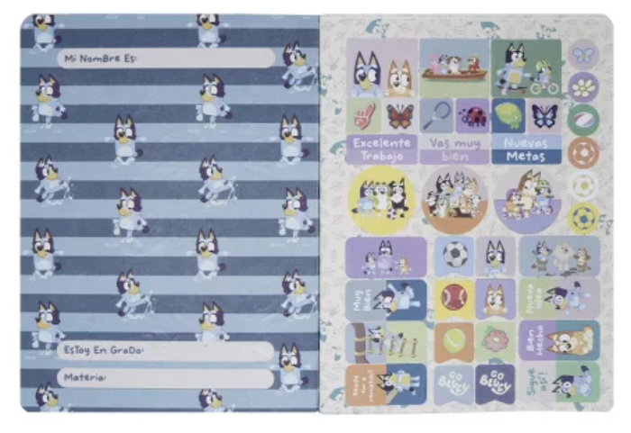 1353-49 🐾📘 Cuaderno Cosido Norma BLUEY 25860