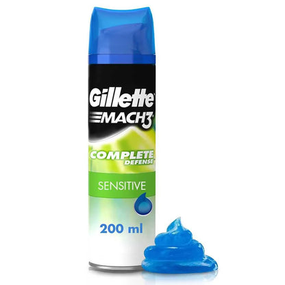 Gel Gillette Mach3 Sensitive x 2 unds x 198g c/u  - N22853