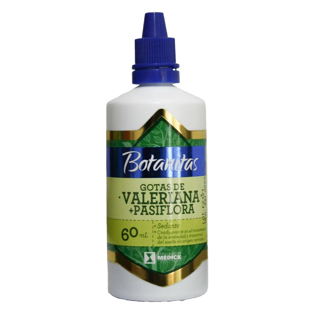 8112 🌙 Gotas de Valeriana + Pasiflora – Botanitas (Medick) 60 ml