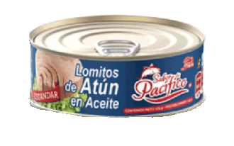 1013118 🐟 Lomitos de Atún en Aceite – Sabor Pacífico 175g
