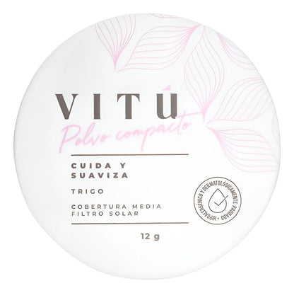 3143🌾 Polvo Compacto Trigo Vitú 12g
