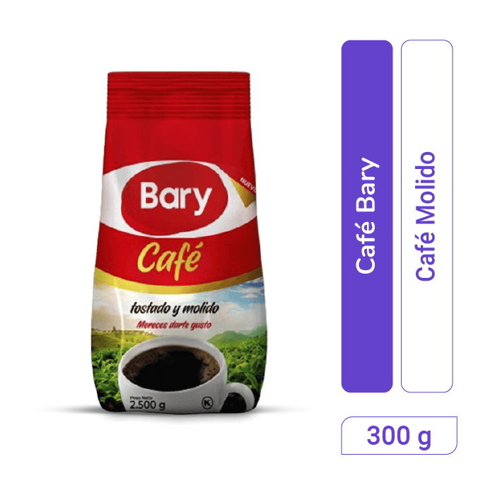 10919 ☕ Café Bary Molido Blend 300 g