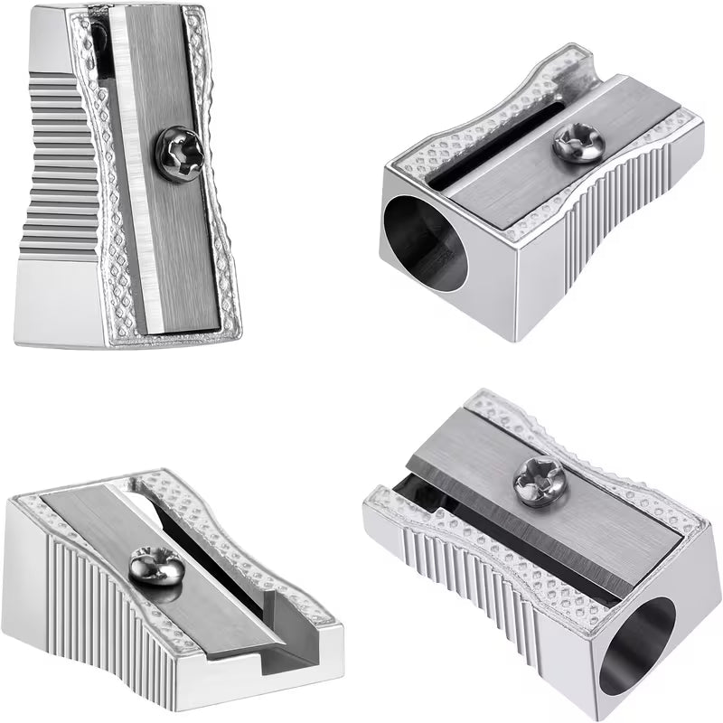 1383-2 ✏️ Sacapuntas Metálico de Aleación de Aluminio – Precisión y Durabilidad
