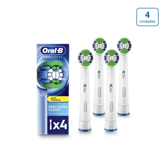 Repuesto Cepillo Electrico Oral B Precision Clean x 4 Unds - CÓD N31665