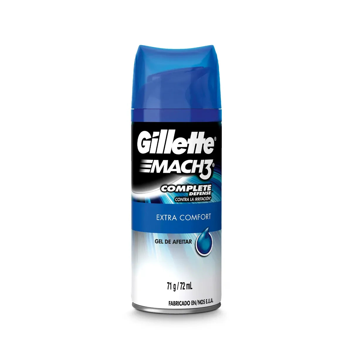 1571 ✨Estuche Repuesto Sensitive x 4 unds + Gel para afeitar Mach3 x 72 ml -N 31683