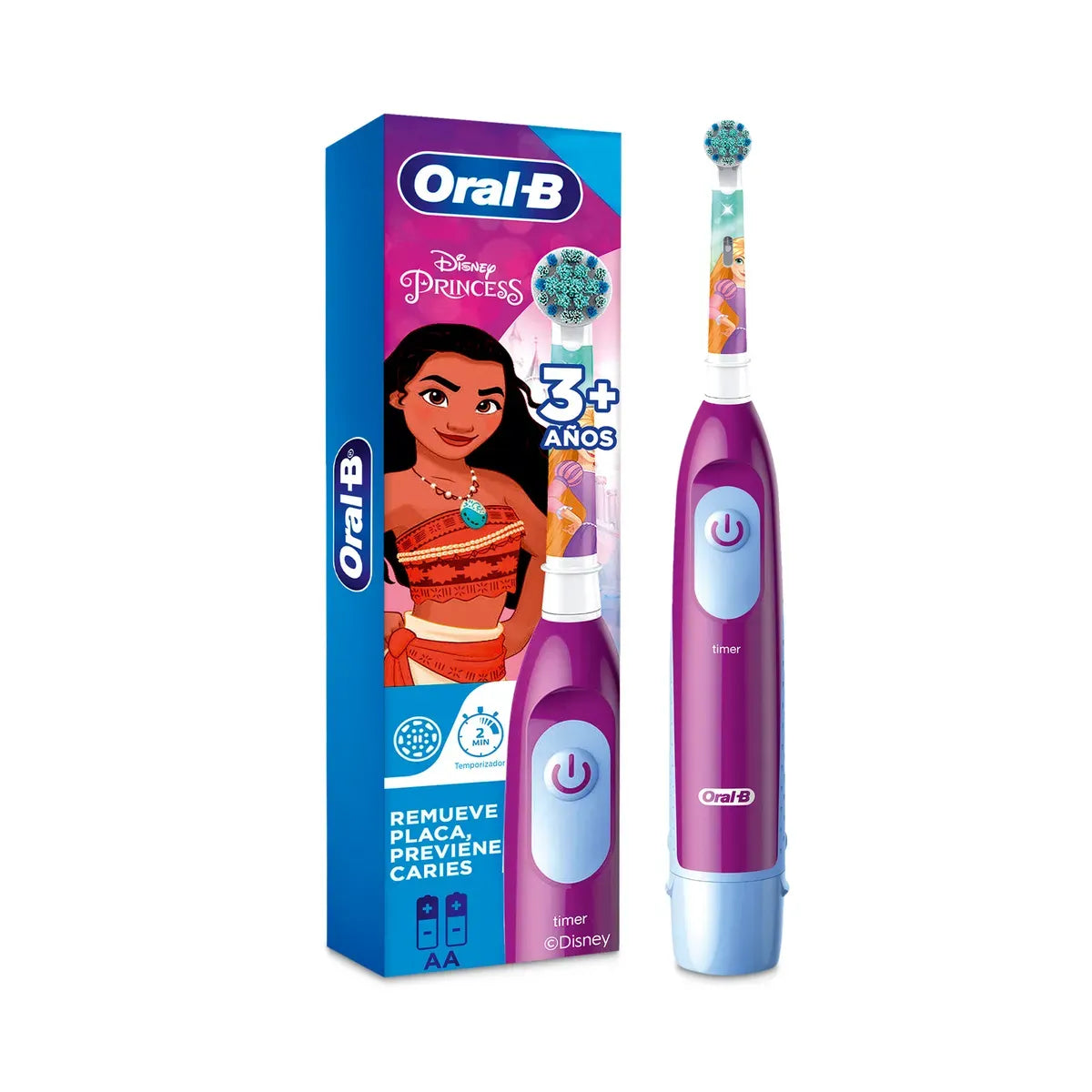Cepillo Eléctrico Oral B Battery Princesas - CÓD N32876
