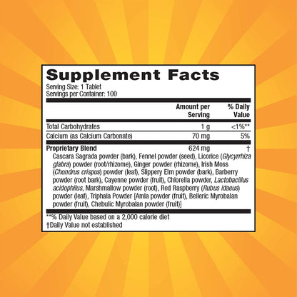 Super Cleanse by  | Herbal and Probiotic Support, 100 Tablets
