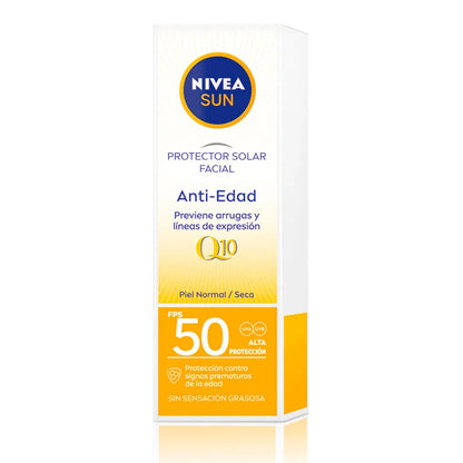 Protector solar facial Nivea Antiedad FPS50 x 50ml