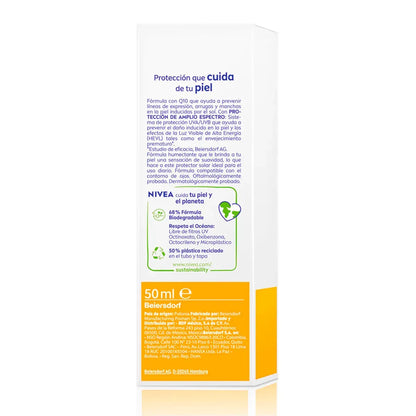 Protector solar facial Nivea Antiedad FPS50 x 50ml