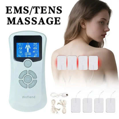 Estimulador muscular TENS y dispositivo de masaje EMS - TVC3932443