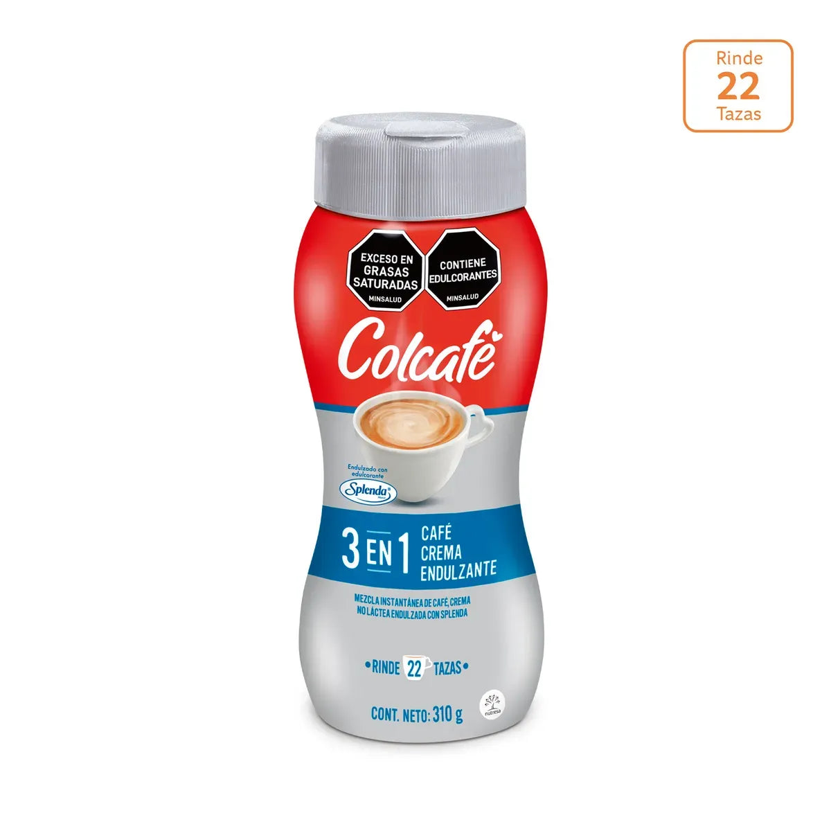 3 en 1 Colcafé light x310g - N36209