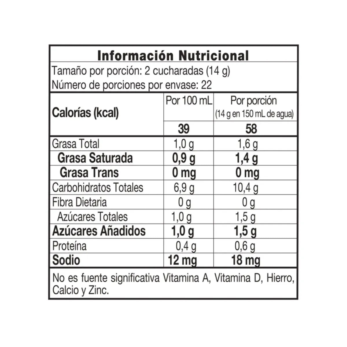 3 en 1 Colcafé light x310g - N36209