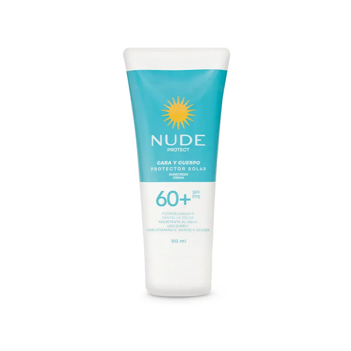 Protector Solar Nude para cara y cuerpo SPF60 x 90ml