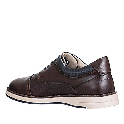 7119 👞🥃 Zapato Formal de Hombre Aldo Masconi Kento Brandy ✨🤎