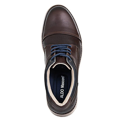 7119 👞🥃 Zapato Formal de Hombre Aldo Masconi Kento Brandy ✨🤎