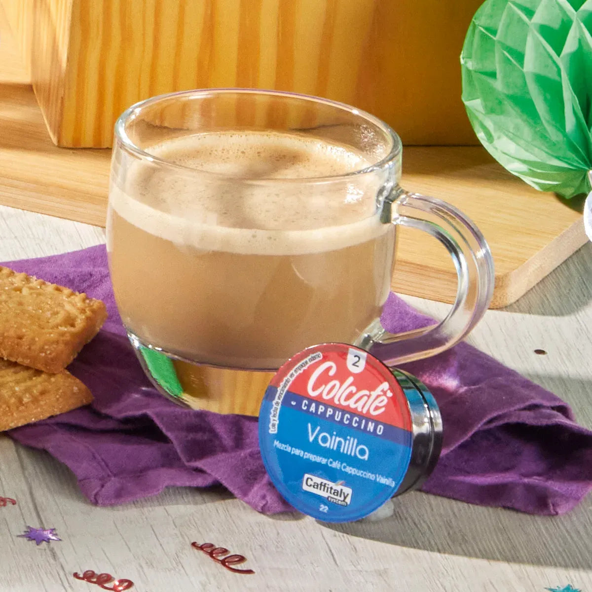 Cápsulas Centto Cappuccino Vainilla x10 unds x 11,5g c/u - N37345