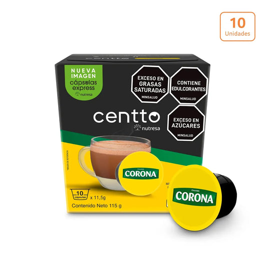 Cápsulas Centto Corona x10 unds x11g c/u - N 37372