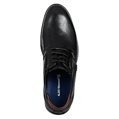 7113 👞✨ Zapato Formal de Hombre Aldo Masconi B24208-4 ✨🤎🖤