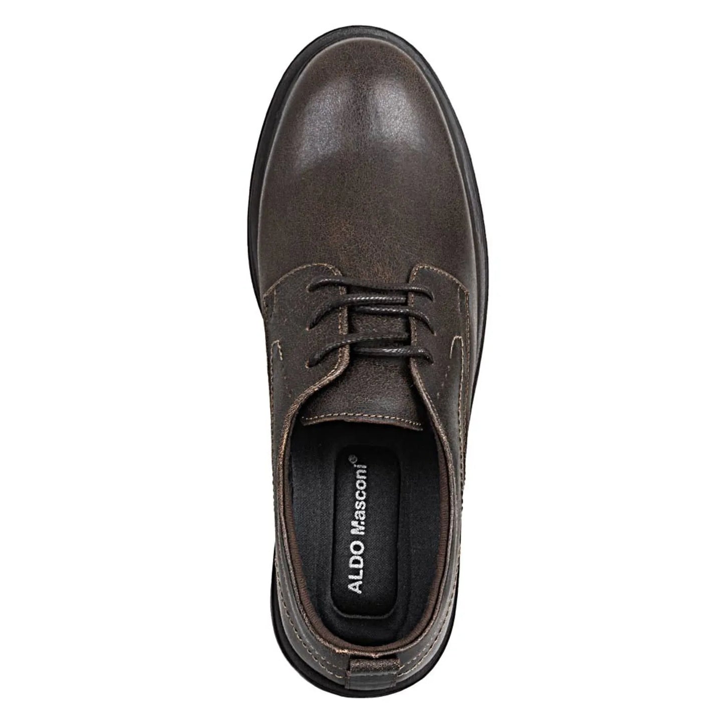 71110 👞🤎 Zapato Formal de Hombre Aldo Masconi 0420-1K Café ✨👔