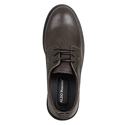 71110 👞🤎 Zapato Formal de Hombre Aldo Masconi 0420-1K Café ✨👔