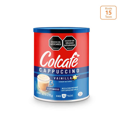 Cappuccino Colcafé Vainilla lata x 270gr - N38397