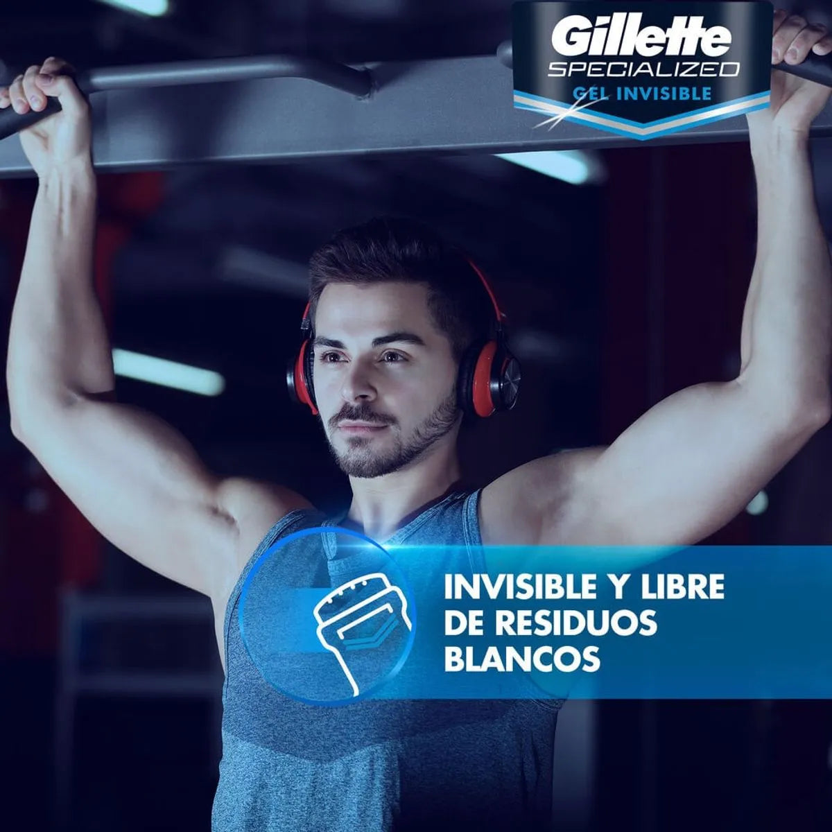 1522 🌊 Desodorante Gillette Clear Gel Cool Wave