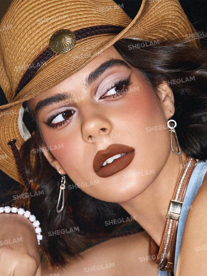 SHEGLAM Live to Roam Epic Adventure Liquid Lipstick-Travel Bae Matte Transfer-Proof Lipstick 4 Neutral Shades Non-Sticky Liquid Lipstick Lip Makeup Gift Liquid Lipstick Easter Mother'S Day Graduation Birthday Holiday Winter Y2K Fancy Fashion Makeup Cosmetic Party Beach Travel Camping Outdoors School Campus Trip Festivals Decor Gift Present Rose Girl Cosplay Best Color Charm Vibe