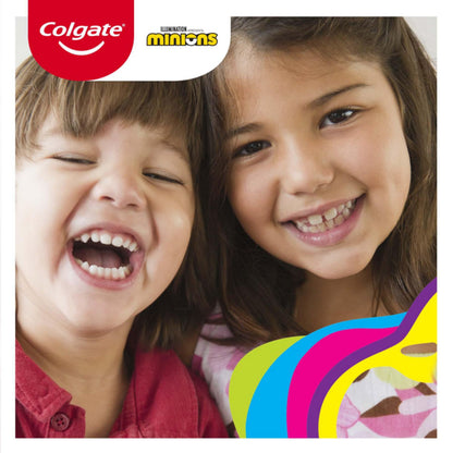 1201-1 🦷✨ Enjuague Bucal Niños Colgate Plax Kids Minions 250ml
