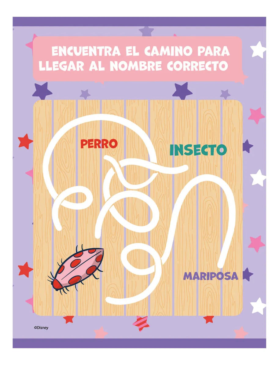 1353-25 🐾 Cuaderno Cosido Primavera Disney – Jolie 🌸