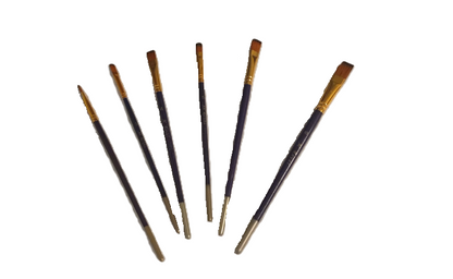 🎨 1315-2 Pincel Royal Plano de Fibra Sintética – Set No. 2, 3, 4, 5, 6 y 10