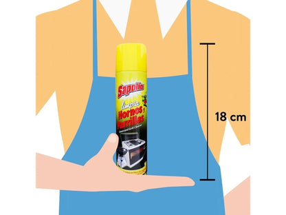 131-1 🍋 LIMPIAHORNOS Y PARRILLAS SAPOLIO 360 ml