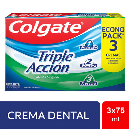 1224 Crema Dental Colgate Triple Acción