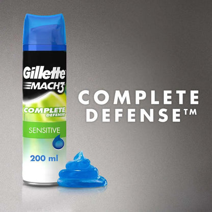 Gel Gillette Mach3 Sensitive x 2 unds x 198g c/u  - N22853