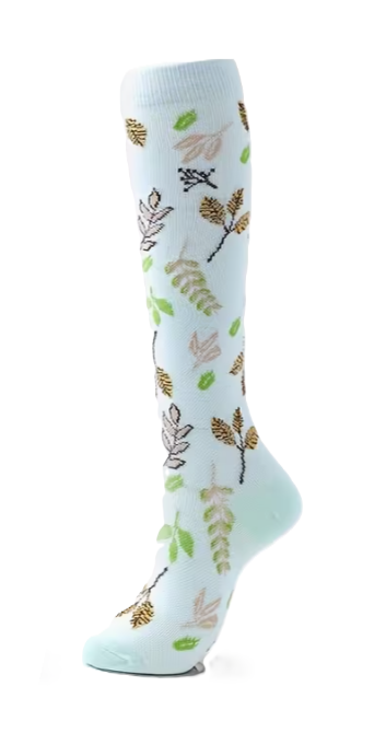 6311 🌸 Calcetines de Compresión con Patrones Florales