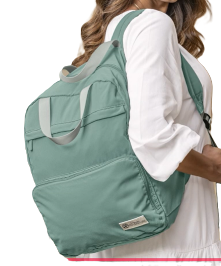 552 🎒 Morral Plegable Living for Adventure - L28068