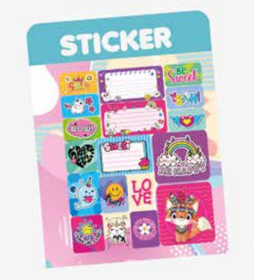 1353-55 💖 Cuaderno Cosido Neón Escarchado PAPPYER – Niña 25780