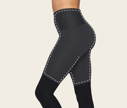 Legging de control con short interno levanta cola - 012910