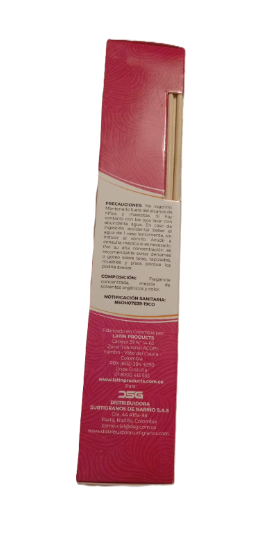 1173-2 🌿 Ambientador Continuo POLARIX con Difusores de Bambú – Frutos del Trópico 40 ml