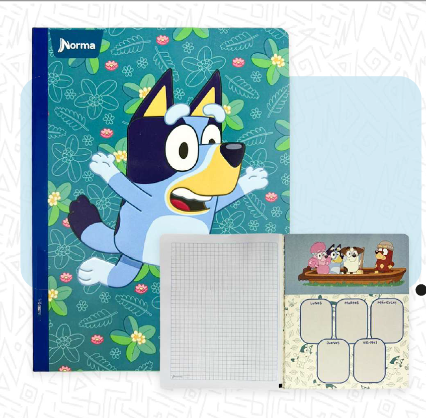 1353-49 🐾📘 Cuaderno Cosido Norma BLUEY 25860