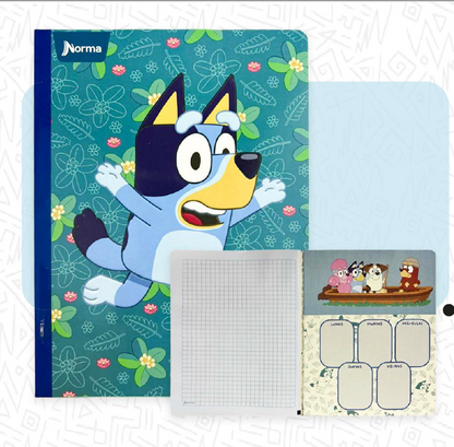 1353-49 🐾📘 Cuaderno Cosido Norma BLUEY 25860