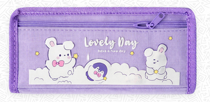 13101-8 ✨ Cartuchera Grafitos Doble Niña Kawaii – Orden con ternura todos los días ✨