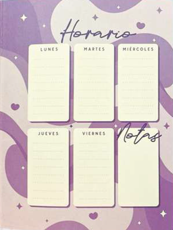 1353-43 🌸 Cuaderno Cosido Summer - Norma Stiker Niña 25851