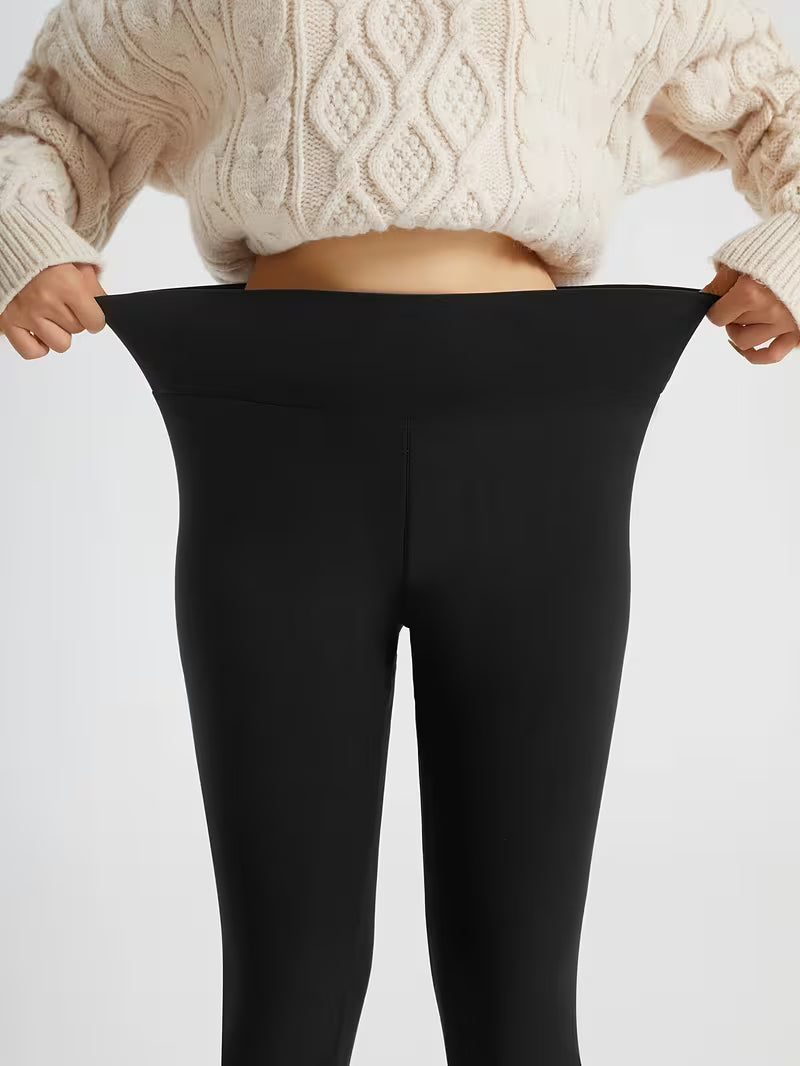 6862 🔥 LEGGINGS TÉRMICOS DE CINTURA ALTA 🖤 T19-05