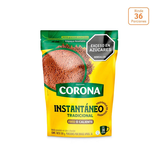 Chocolate instantáneo Corona x 500g - N40757