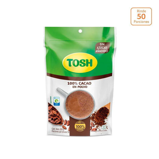 Tosh Bebida 100% Cacao 200g - N 40865