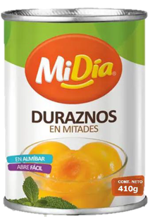 10132-4 🍑 Duraznos en Mitades MiDía