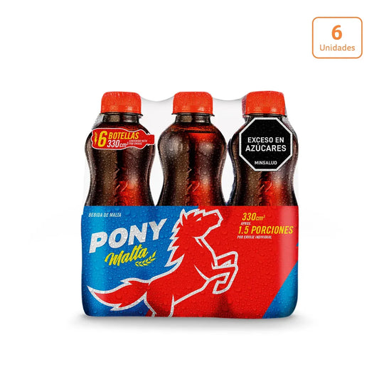 Pony Malta x 6 unds x 330ml c/u - N41120