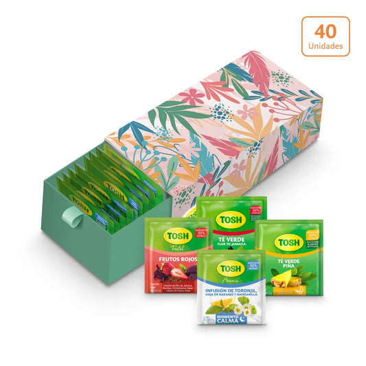 Infusiones Tosh Surtidas Estuche x 48g x 40unds - N41703
