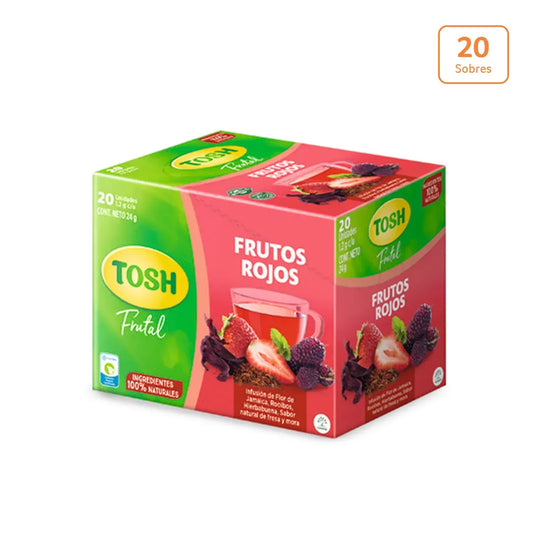Infusión Tosh Frutos Rojos x 24g x 20 unds -N 41725