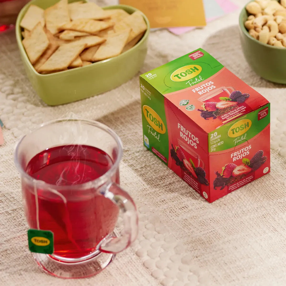 Infusión Tosh Frutos Rojos x 24g x 20 unds -N 41725
